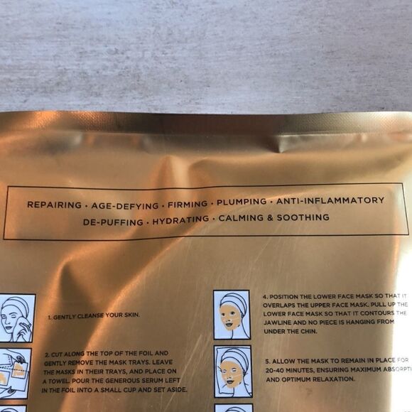 KNESKO Skin Nanogold Repair sheet face mask Firm & Lift brand new - Picture 10 of 12
